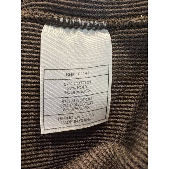 Vintage Nike ACG Base Layer Shirt Top Womens Large Brown Gorpcore - Picture 7 of 7